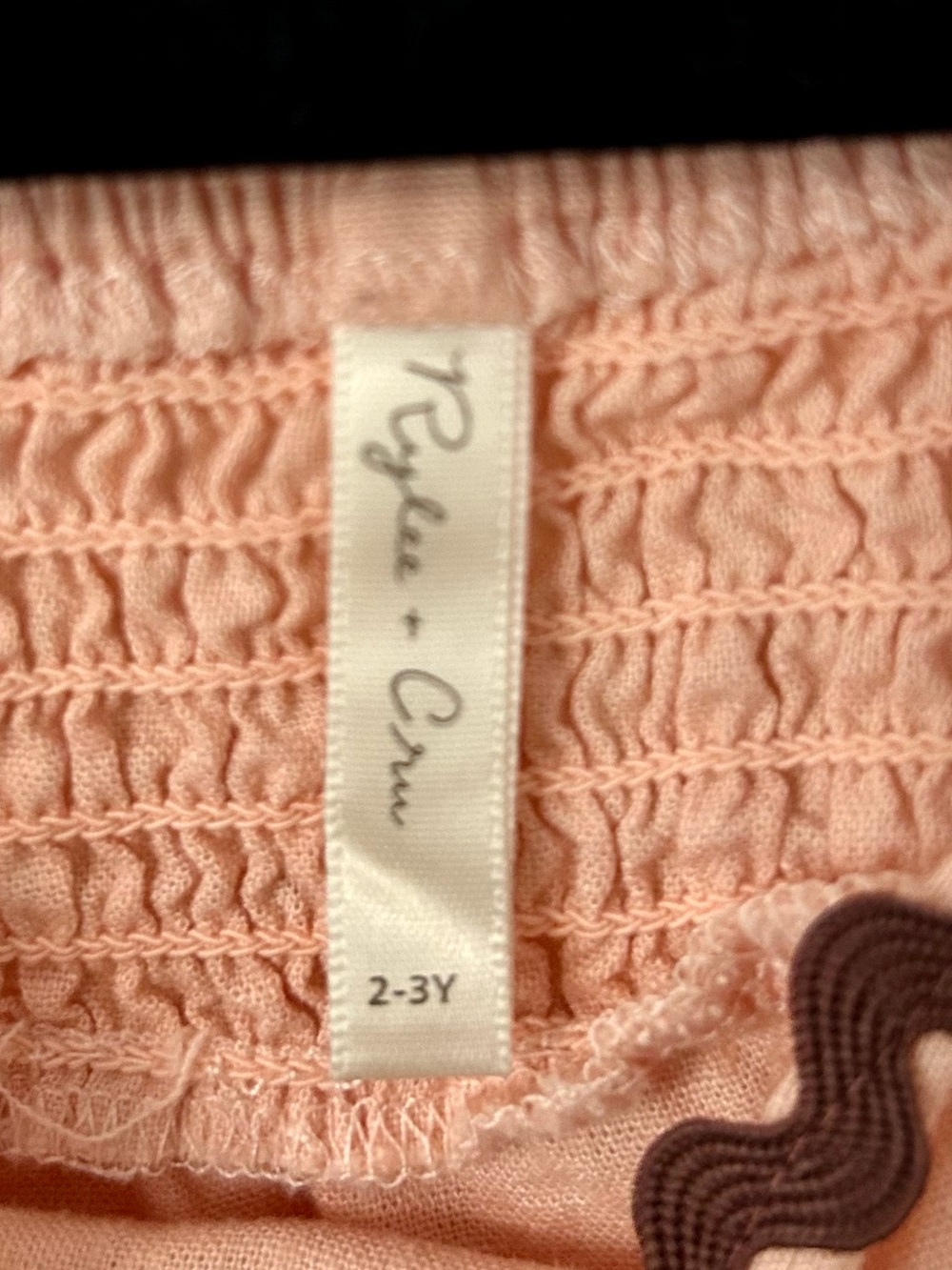 Rylee + Cru Ric Rac Set - Blush - Size 2-3Y - Picture 9 of 9